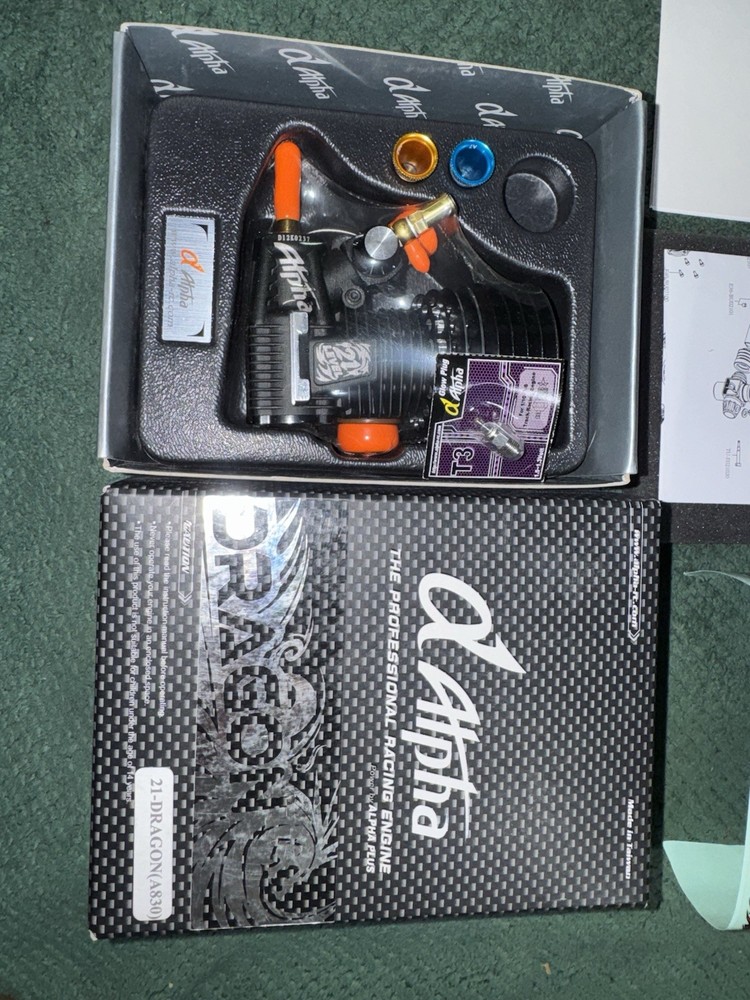 Nitro RC Engine .21 Alpha Dragon A830 [3 port] Engine!!!