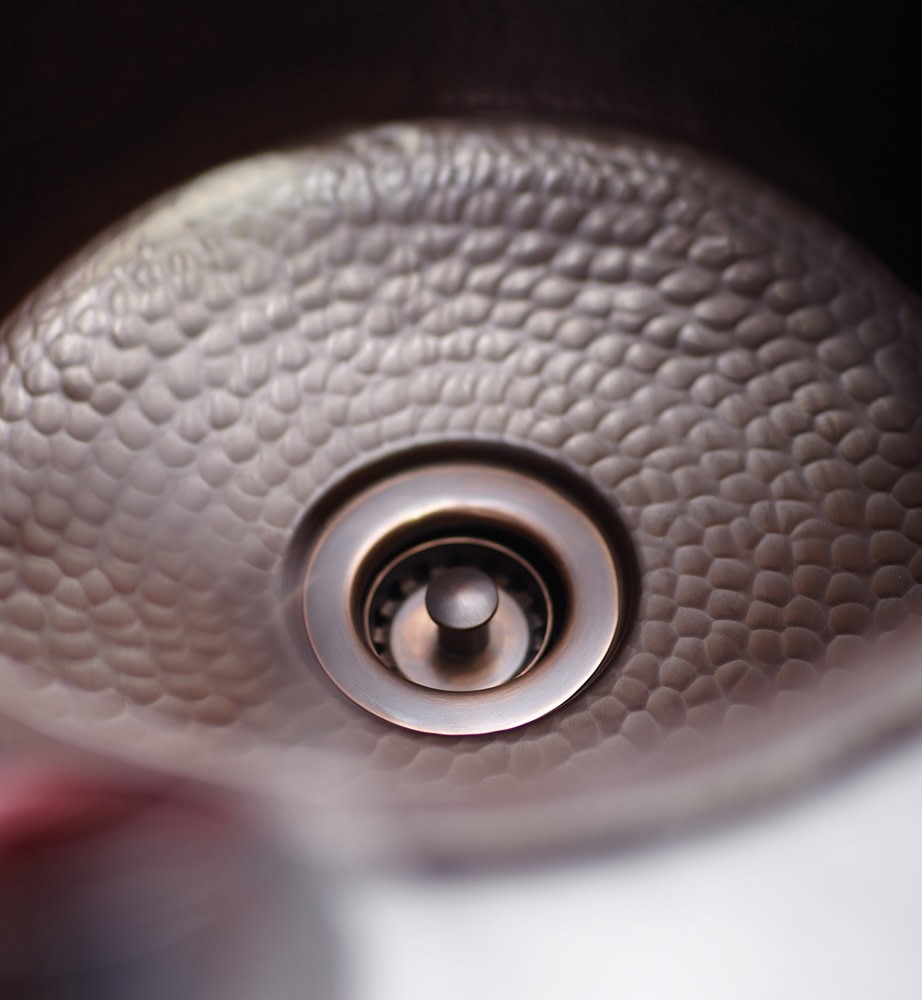 Native Trails DR220 2" Basket Strainer - Champagne Bronze PVD