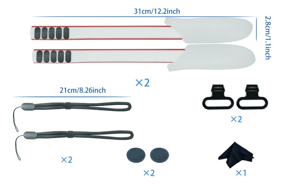 Controller Strap Replacement Battery Cover Knuckle Straps For Meta Quest 3