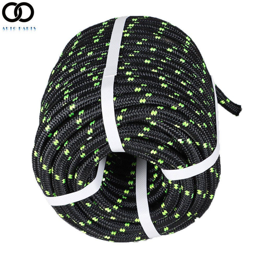 Double Braid Polyester Rope Rigging Rope 6180lbs Breaking Strength1/2"×100FT