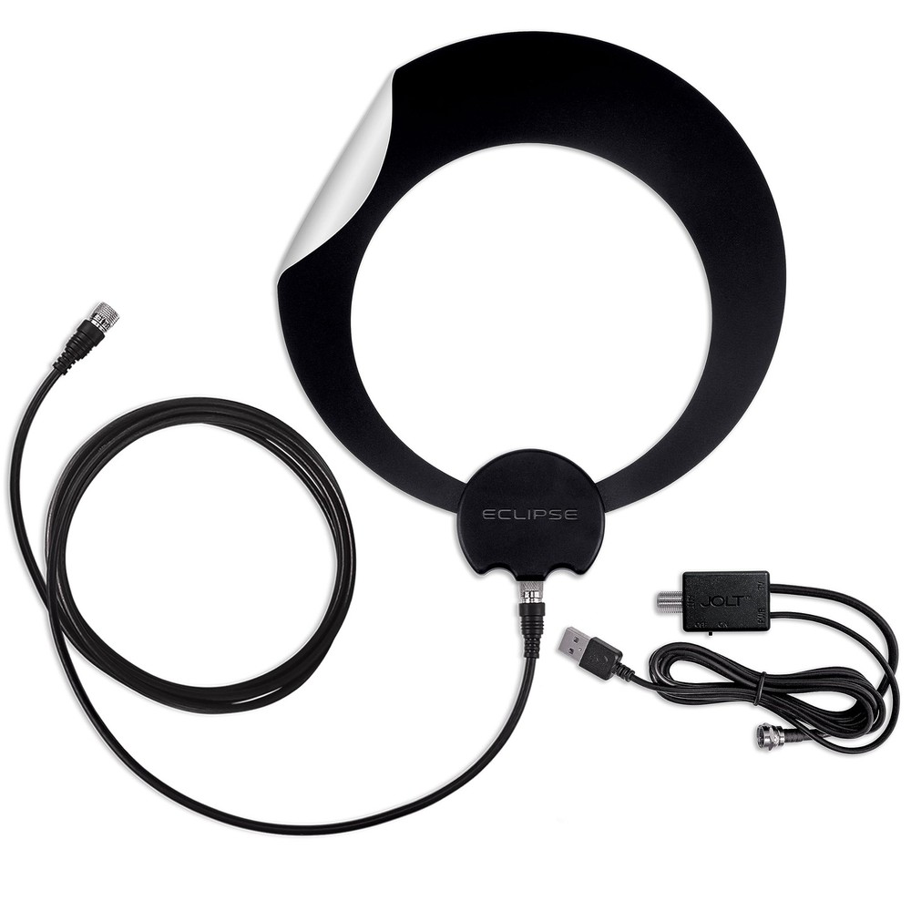 Antennas Direct ClearStream Eclipse Amplified UHF Compact, Black / White