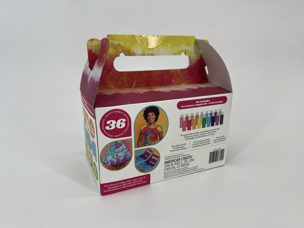 tie DIY Tie-Dye Kit Liquid Dye