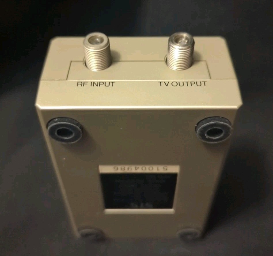 Vintage Satellite Technology Remote Control Sensor Box STS RCS-2 RF Input TV Out