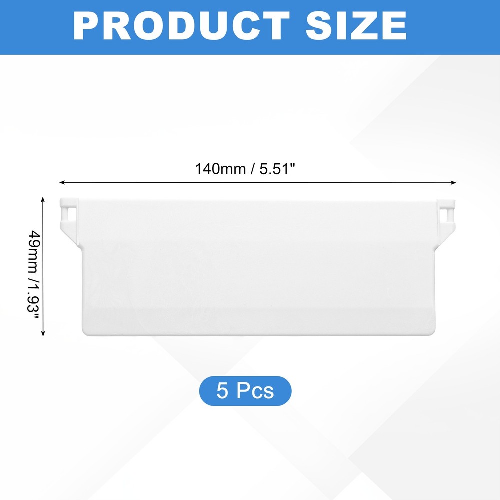 5Pcs Vertical Blind Weights 140mm Plastic Vertical Blind Bottom Weights