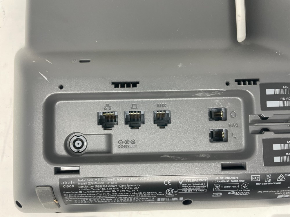 Cisco CP-8841-K9 5 Programmable Line VoIP Phone POE