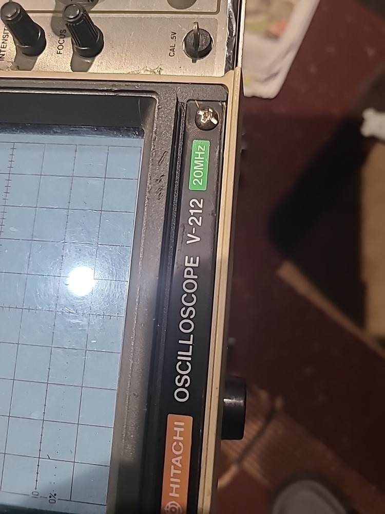 HITACHI V-212 TWO CHANNEL ANALOG OSCILLOSCOPE