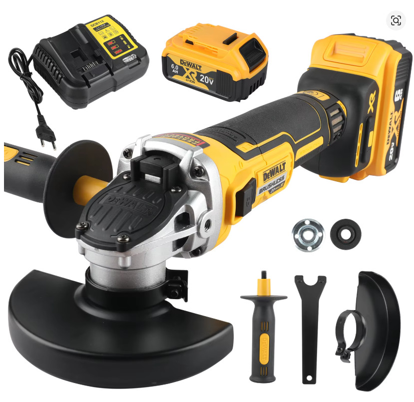 DEWALT DCG405NT 125mm flat head angle grinder machine tool cutting machine 20V l