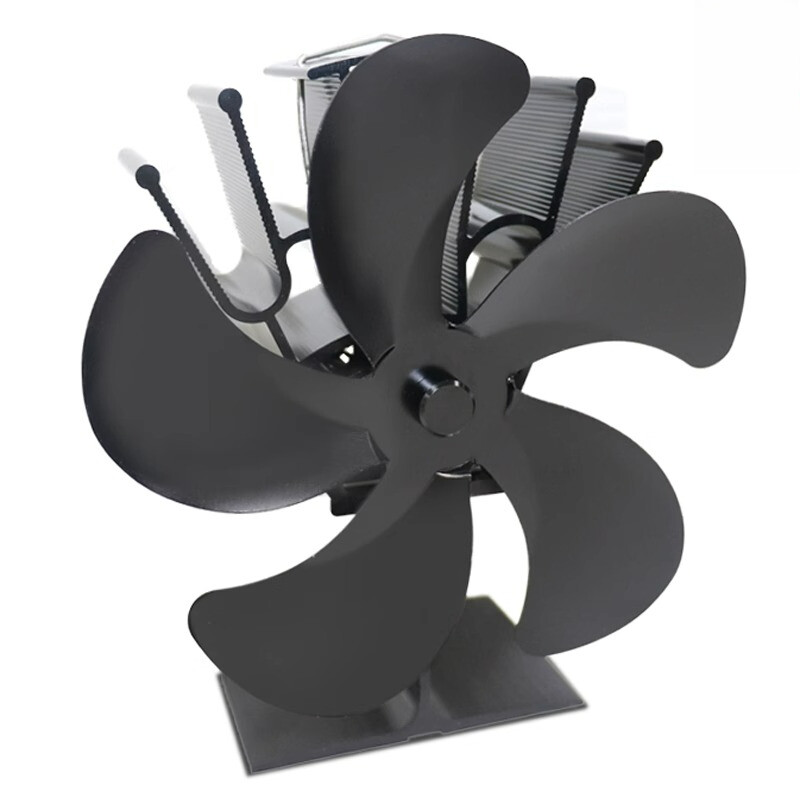 Fireplace Fan Temperature Difference Power High Temperature Thermal Fan