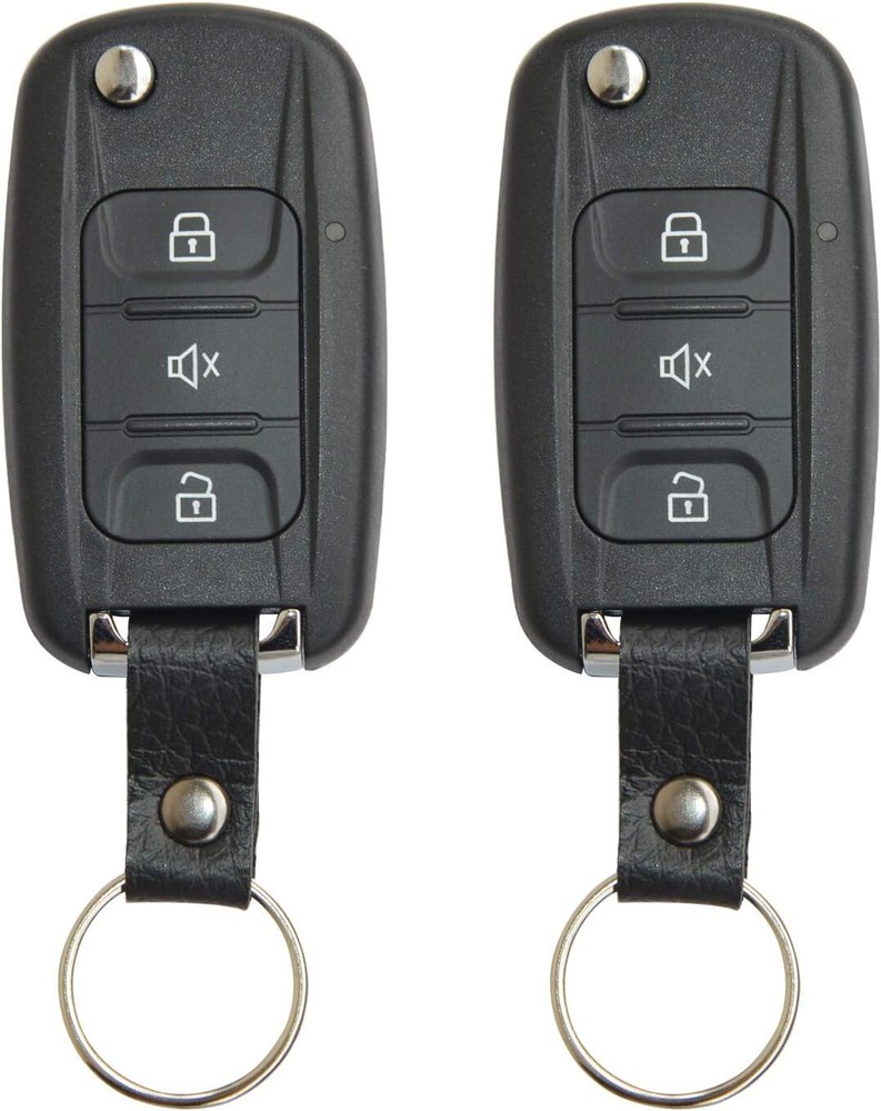Car Alarm System with Remote Start & Push to Start Ignition Kit Engine Button