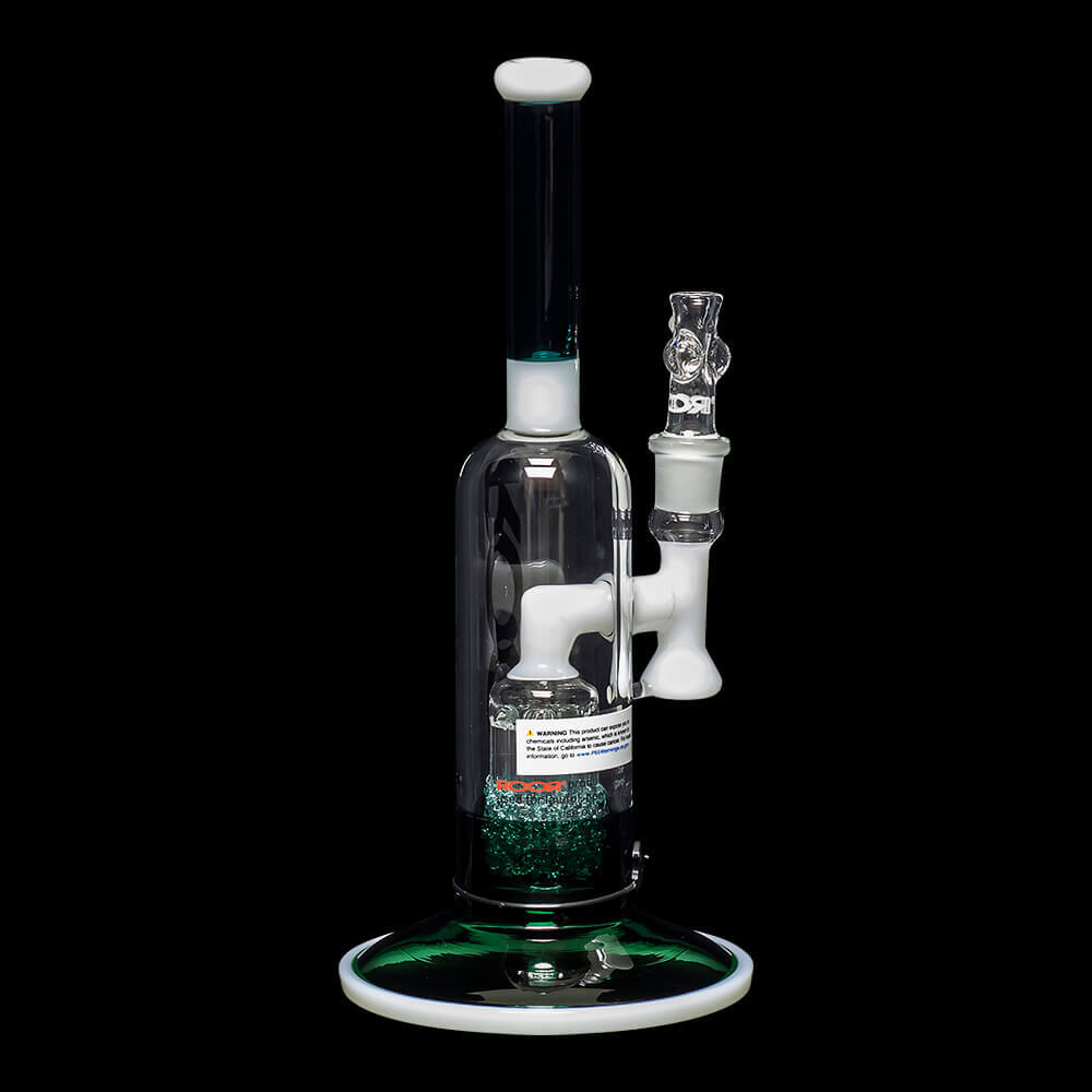 ROOR Tech 12″ Fixed Stemless Bubbler – Jade & White