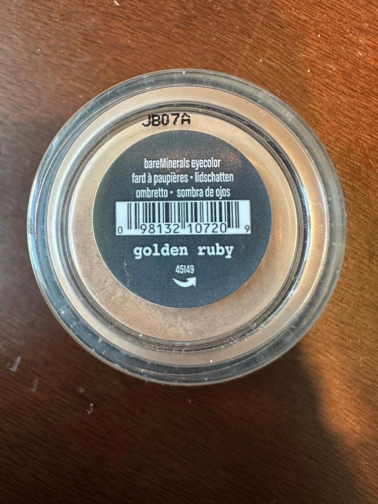 bareMinerals Glimmer Loose Eyeshadow “Golden Ruby”, .02oz
