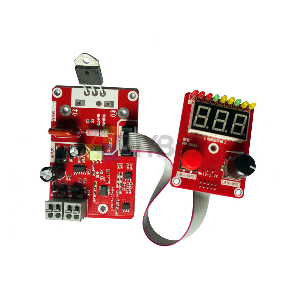 Digital 40A/100A Spot Welding Machine Time Controller Board+Power Transformer
