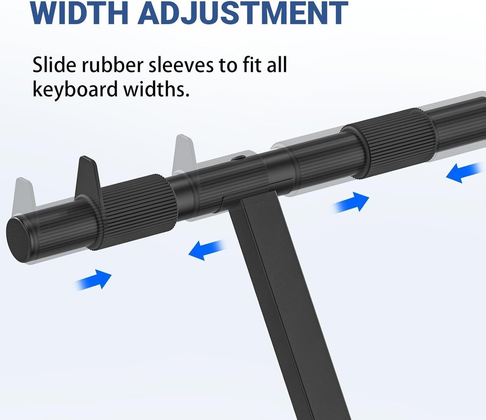 Versatile Digital Piano Stand - 100 lb Capacity-
