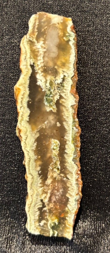 Plume Agate rock slabs (3) lapidary cabbing rough