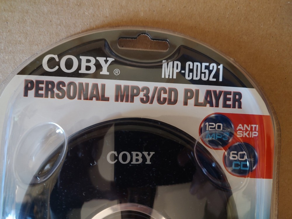Coby Mp-cd521 Personal Mp3/CD Player Wit