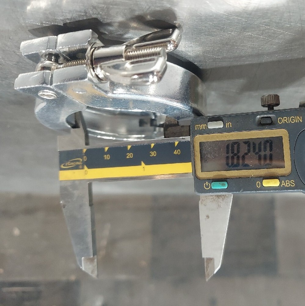 Aluminum Wingnut Clamping Ring. *See Pics For Dimensions