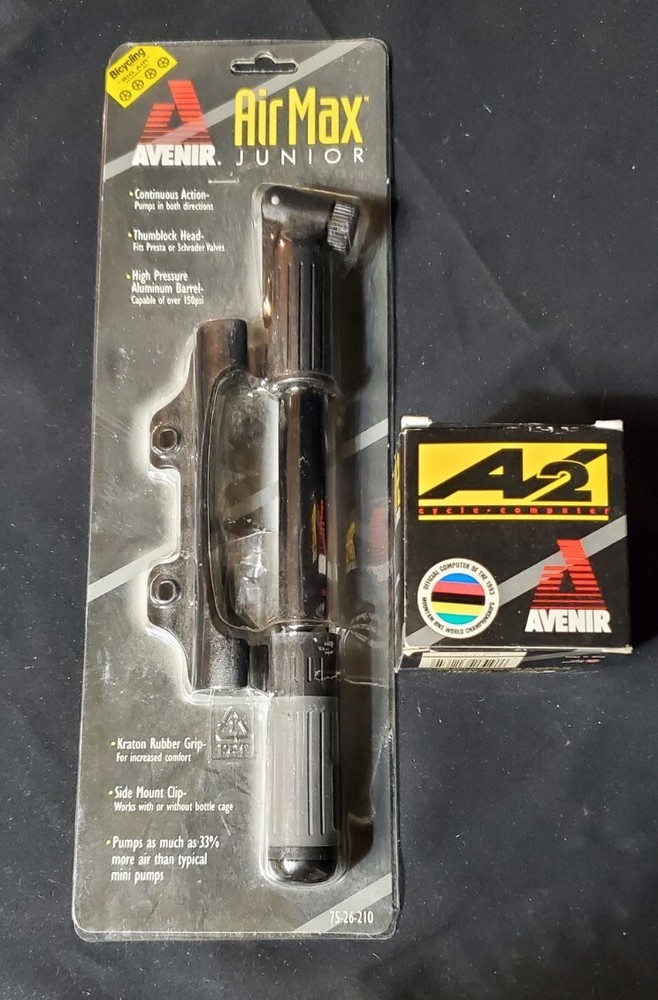 NOS 1993 Avenir AirMax Junior & Av-2 Av2 Cycling Computer