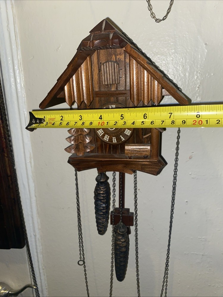 2 Smaller Size Working Coukoo Clocks ( Not Toy Size)