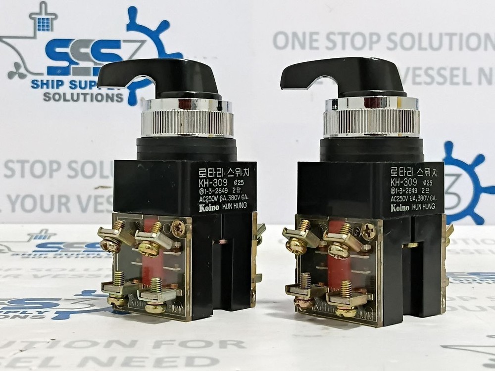 Koino KH-309 Selector Switch AC250V 6A, 380V 6A
