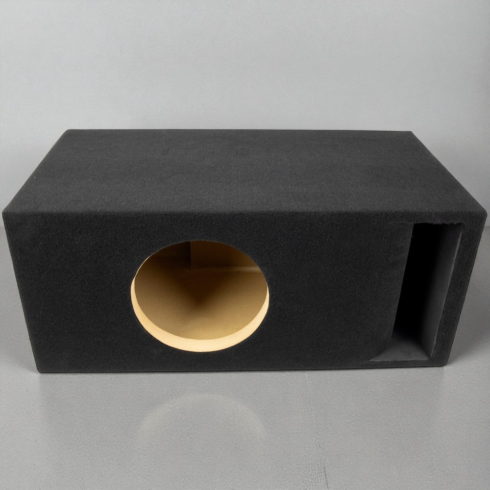 1.8 ft^3 Kerf-Vented Speaker Box Enclosure w/ Double MDF Front for 10” Subwoofer