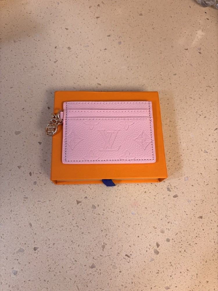 Louis Vuitton Pink Card Holder