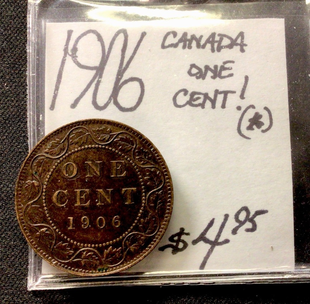 1906 Canada One Cent! ENN Coins
