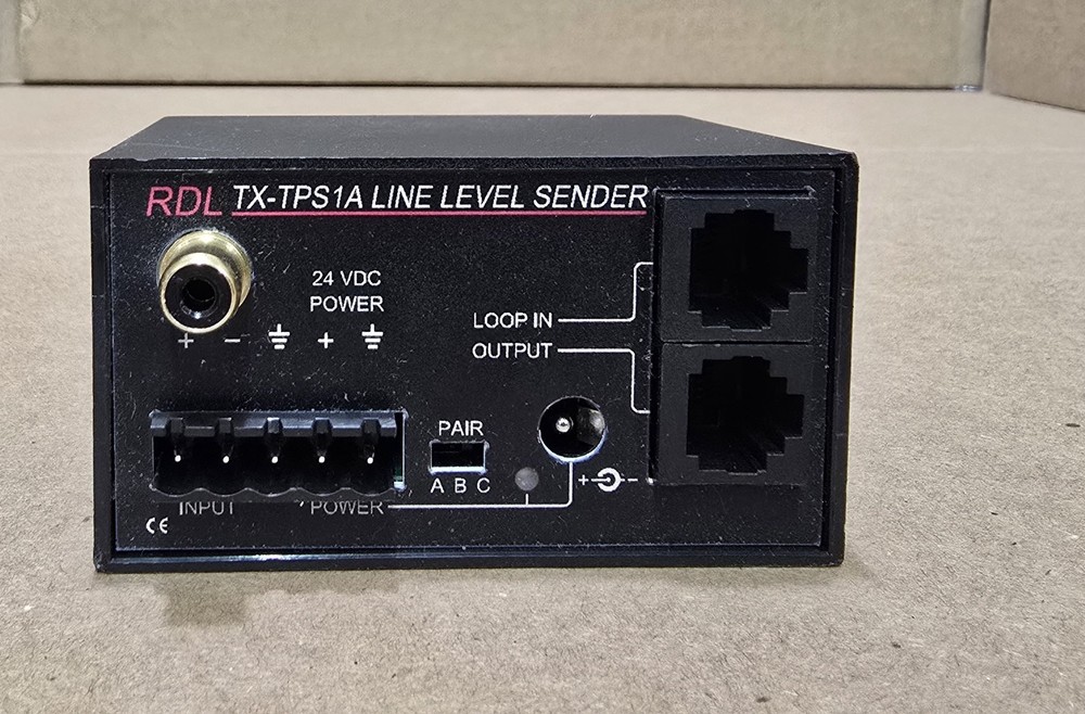 RDL TX-TPS1A Active Single Pair Sender