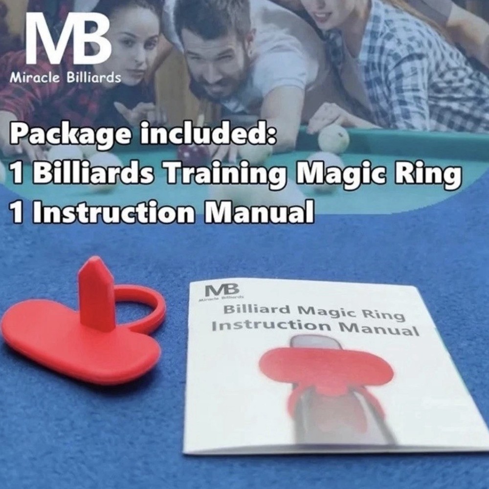 Miracle Billards Magic Ring - Helps Corrects Posture *NEW