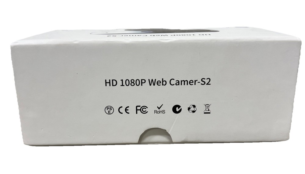 HD Pro 1080p Web Camera S1 Webcam with Microphone No Manual EUC
