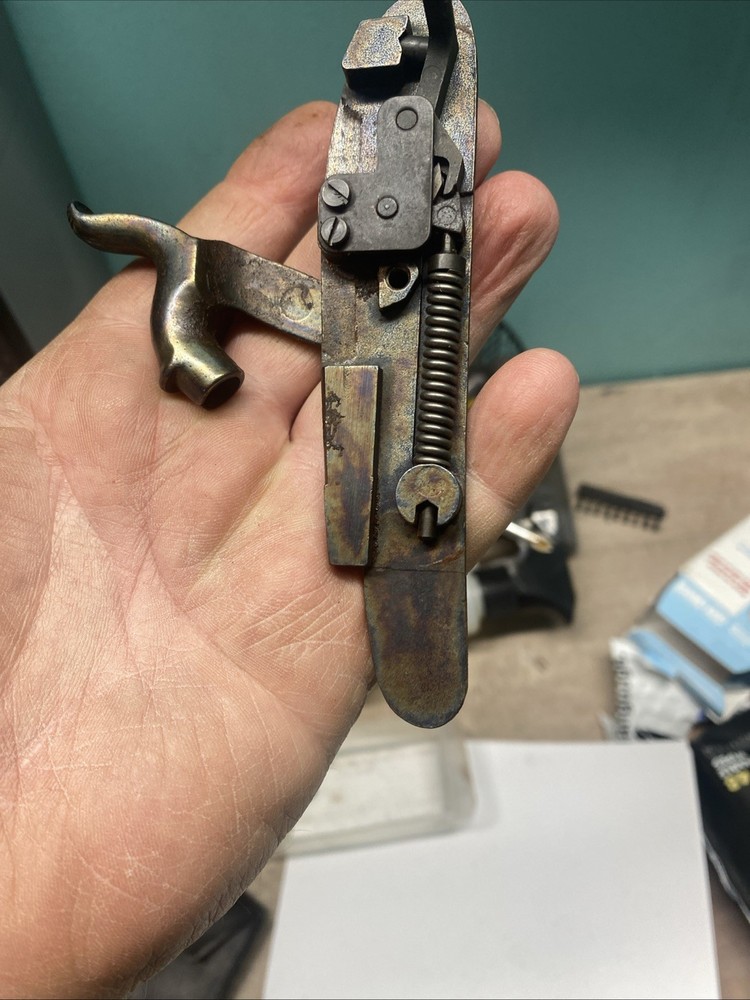 Thompson Center Muzzleloader Lock Assembly with Brass Bushing and Bolt.