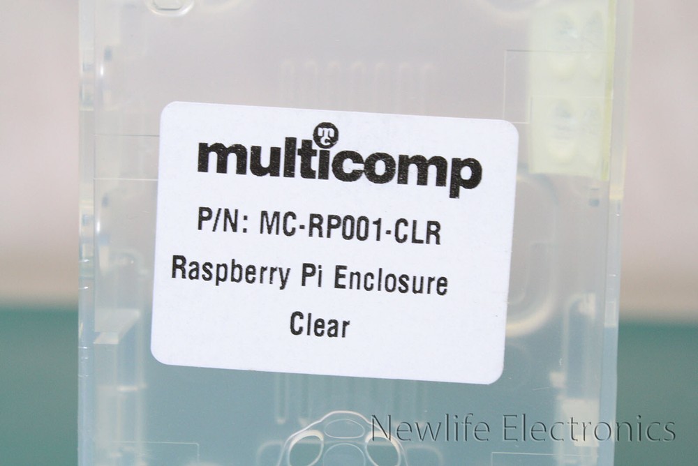 (New) MultiComp Raspberry Pi Enclosure Clear MC-RP001-CLR