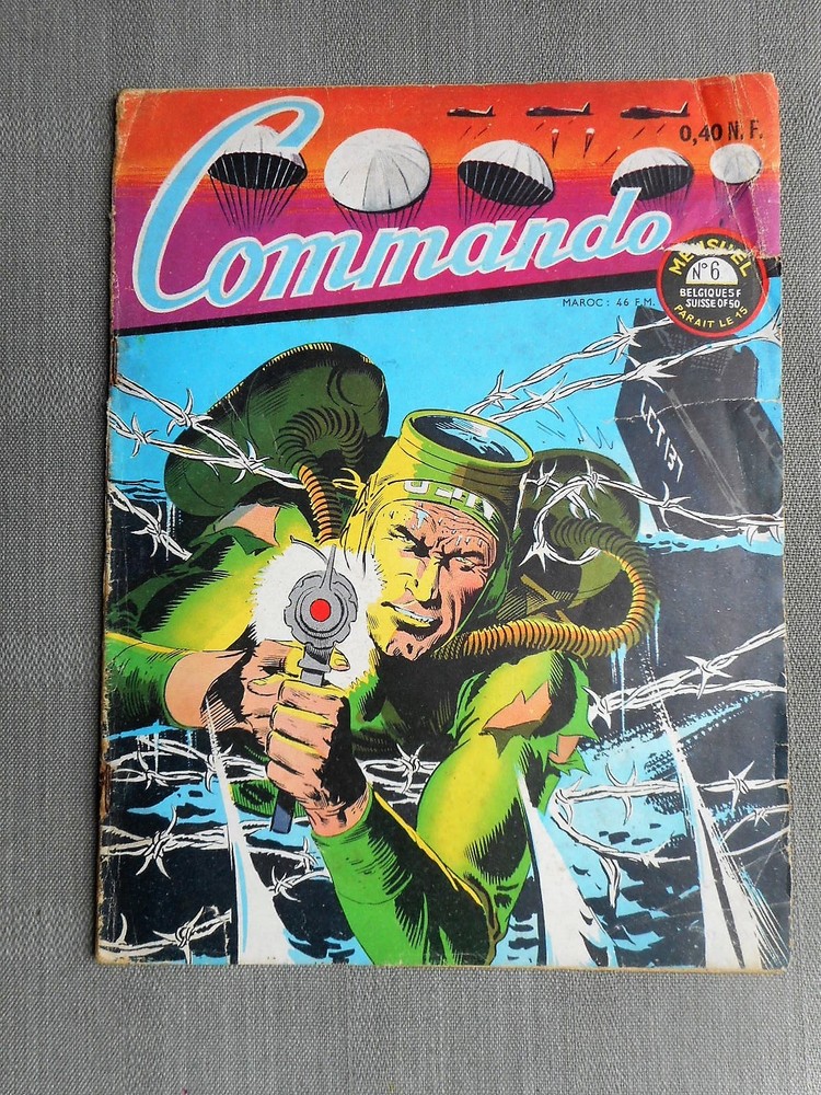 Commando 1St Series No. 6 1960 In Used Condition