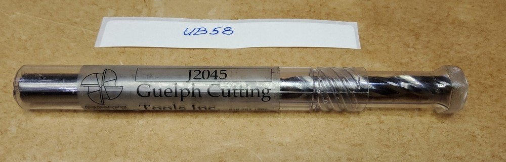 GUELPH CUTTING TOOL 5/16" X 3" FL CARBIDE COOLANT ENDMILL FOR PLASTIC
