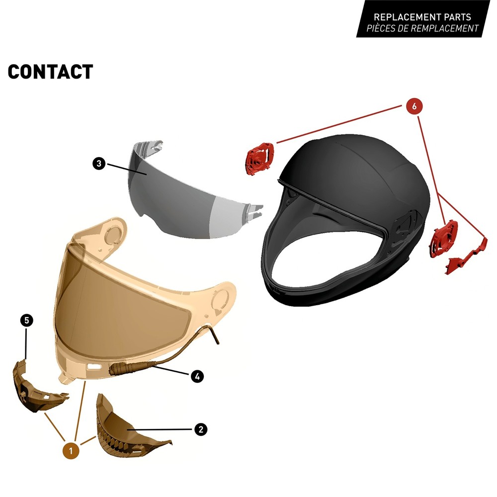 CKX Contact Full face Helmet Solid - Winter