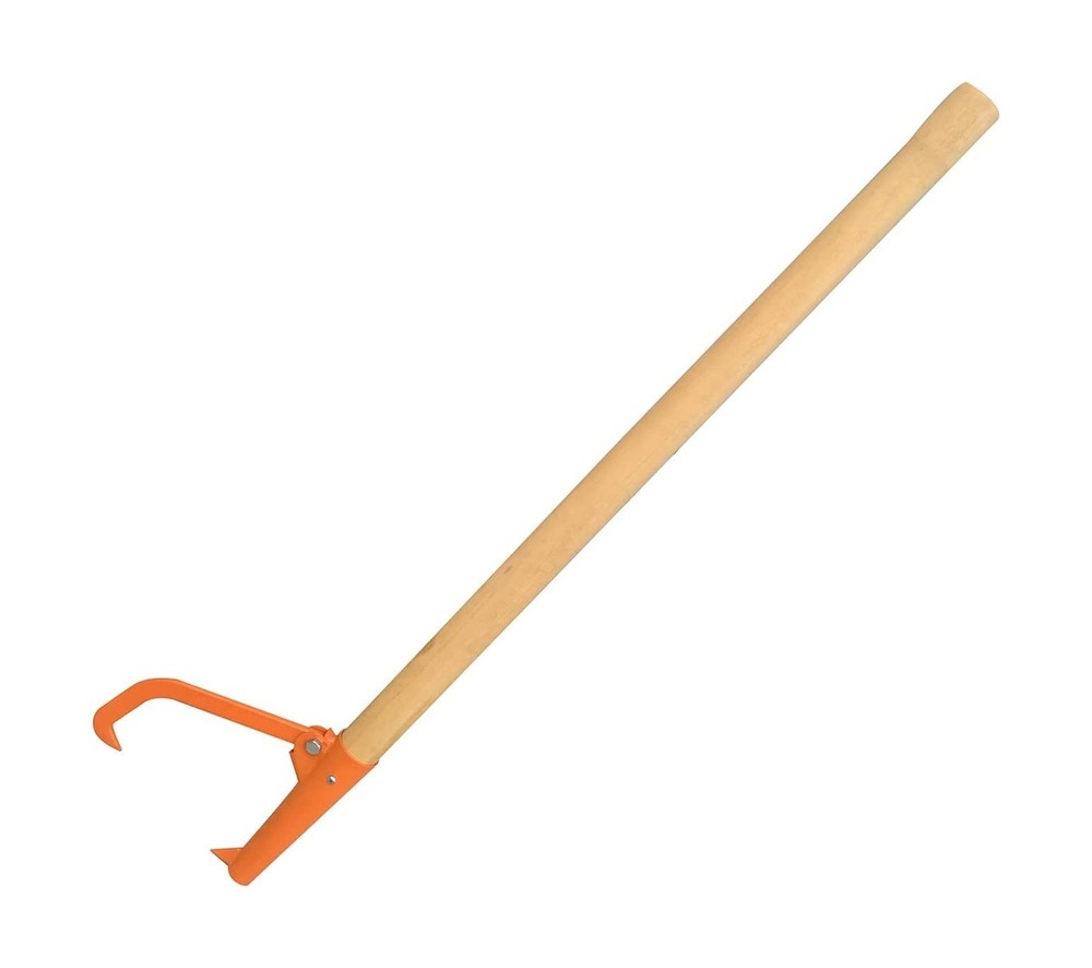 Cant Hook - 58" Heavy Logging Tool Log Roller Tool Hard Wood Handle - Retract...