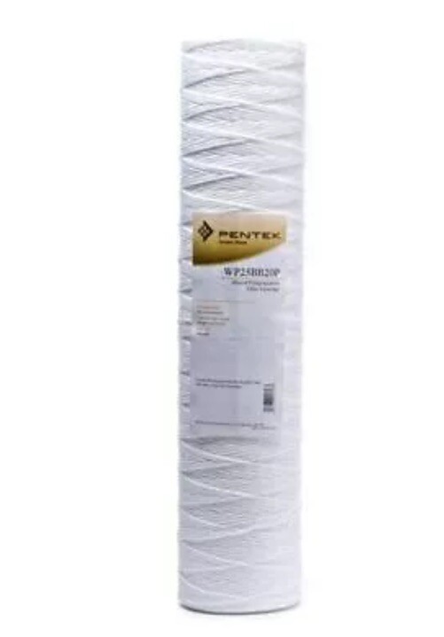 Pentek WP25BB20P 25 Micron Whole House BB 20 Inch String Wound Sediment Filter