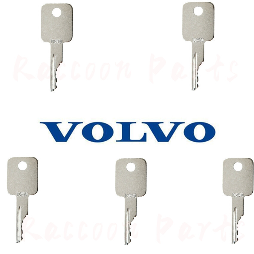 Volvo roller and Compactor ignition Keys D250 58917261