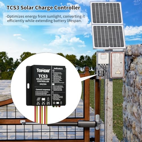 TCS3 Solar Charge Controller Waterproof Solar Panel Battery Regulator for