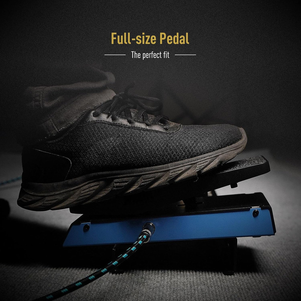 Volume Expression Pedal, Expression EXP & Passive Volume 2 in 1 Combo Guitar Eff