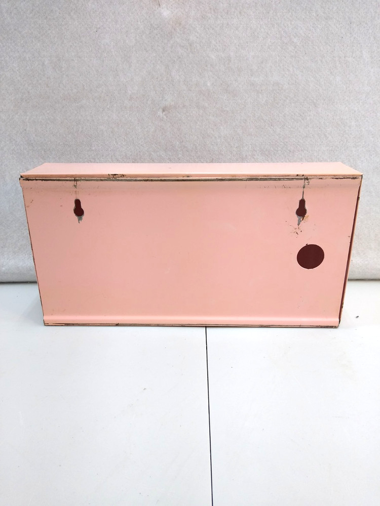 Vintage MCM Tolware Painted Metal Tissue Box
