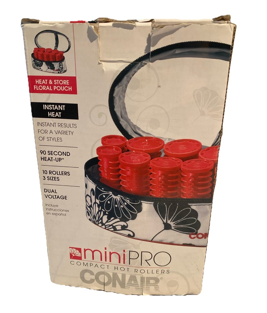 Conair mini pro compact hot rollers compact hot rollers Dual Voltage HS10T New