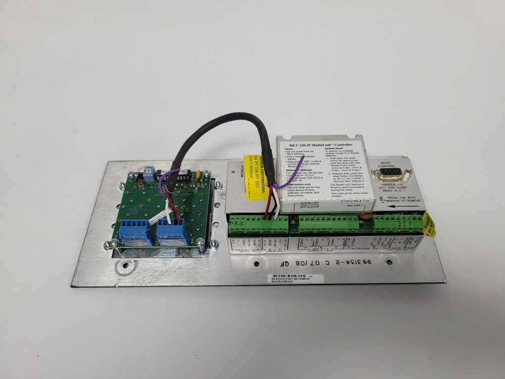 Extron MLC 226 IP MediaLink Controller Panel with DVD & VCR Controls