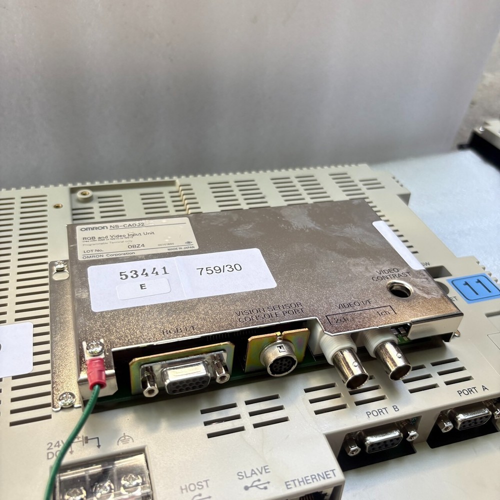 NS-CA002 OMRON, RGB/Video Input Unit , Expadite ship Tested.