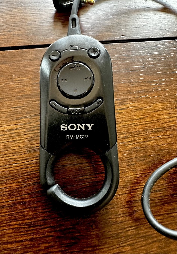 Sony RM-MC27 Remote Control for SONY CD & MiniDisc MD Walkman Players