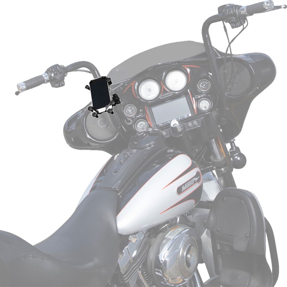 Saddle Tramp Phone Mount - Handlebar - Hex-Grip BC-MC6FPM