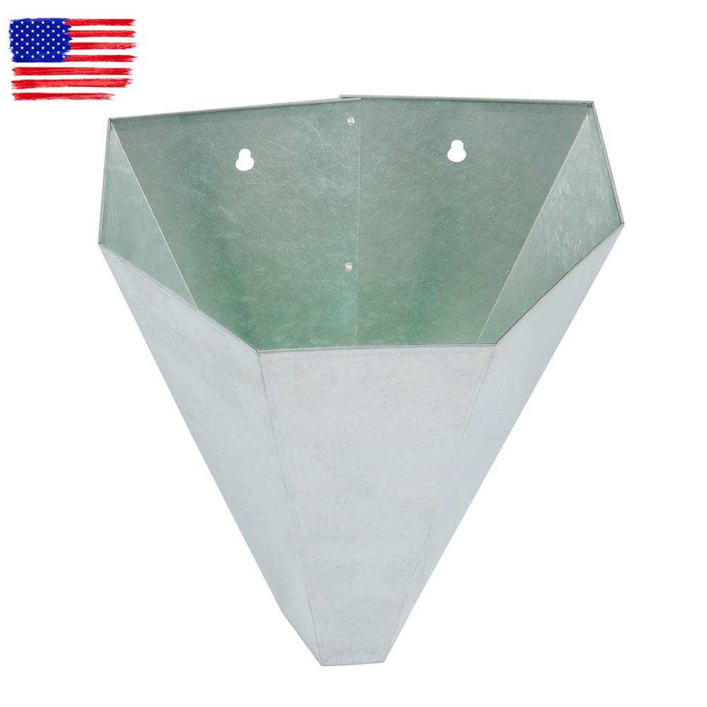 4×Metal Medium Chicken Cone Poultry Restraining and Processing Tool for Poultry