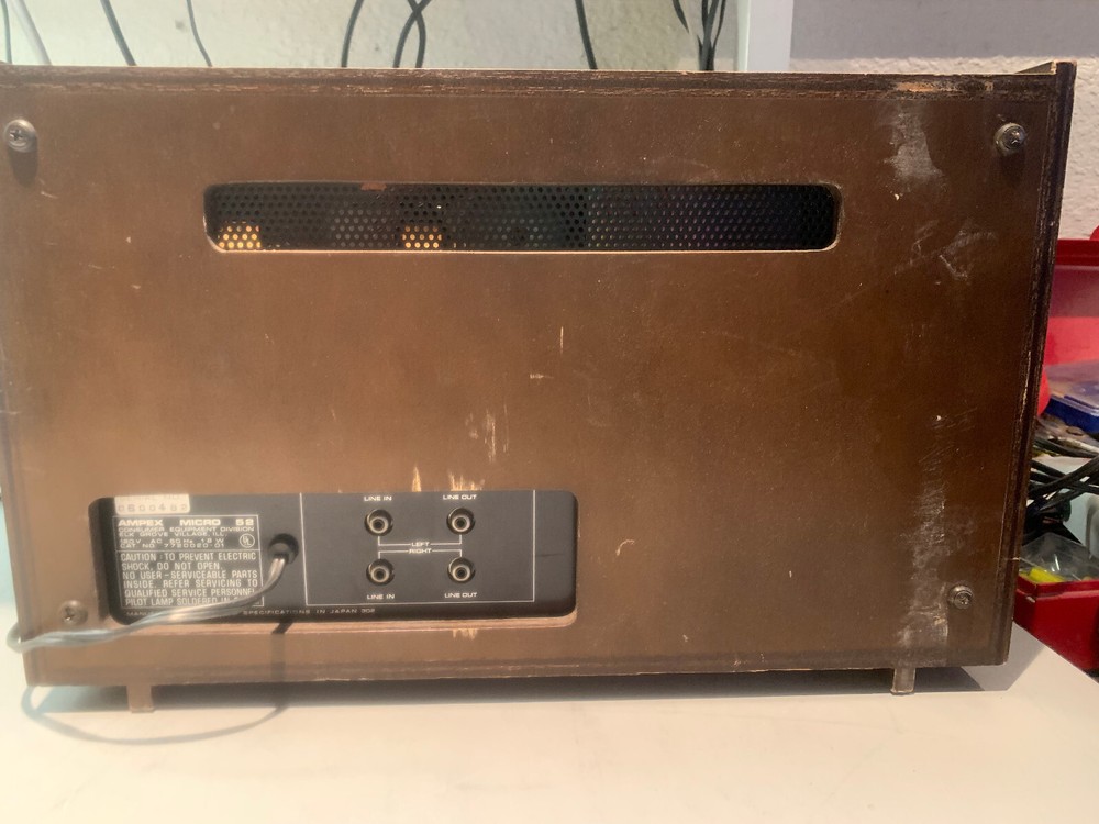 Vintage Ampex Micro 52 Stereo Cassette Deck