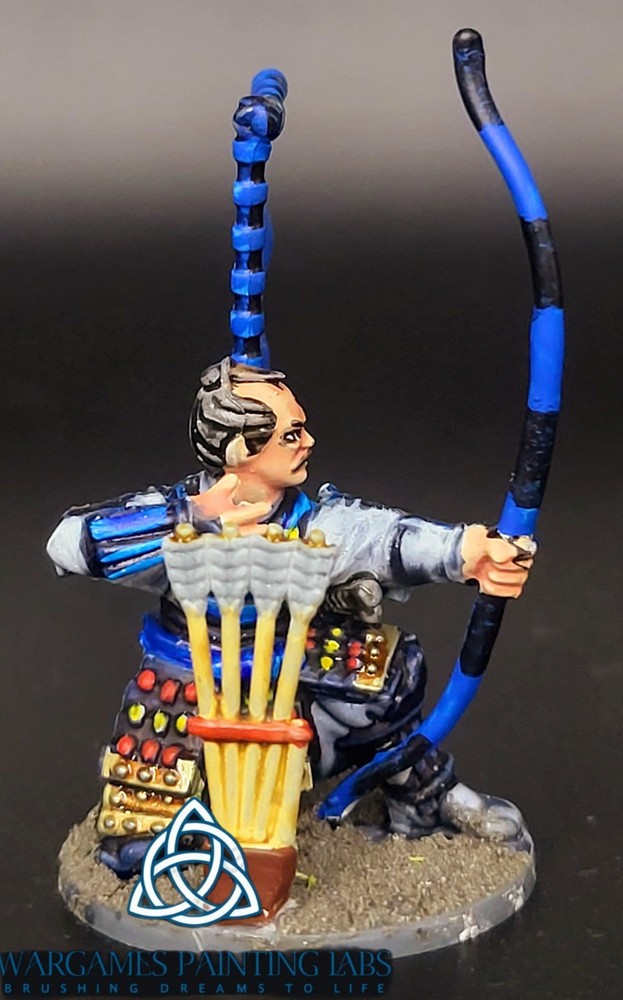 USA Duty Paid Painted Samurai Shooters Samurai War Wargames
