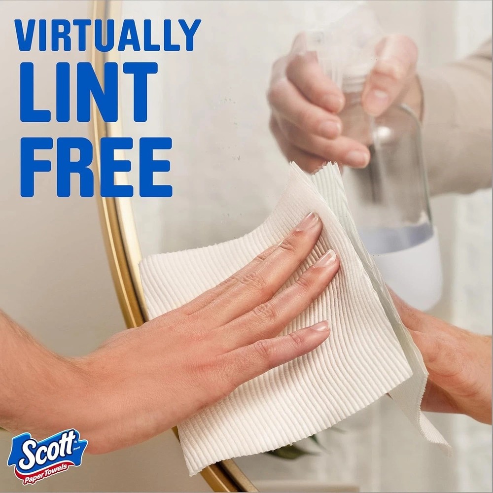 Scott Paper Towels, Choose-A-Sheet,(108 Sheets per Roll)