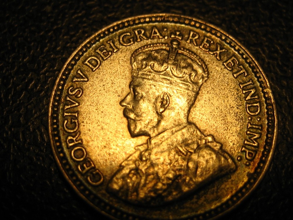 1929 New Foundland Five Cents Uncirculated